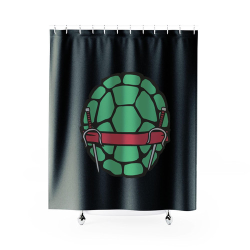 Tmt Turtles Schild Raphael Shower Curtain