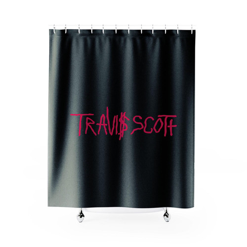 Travis Scott Logo Shower Curtain