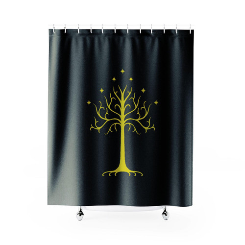 Tree Of Gondor Lord Of The Rings Lotr Shower Curtain