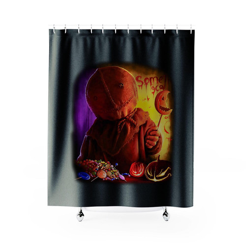 Trick R Treat Sam Halloween Shower Curtain