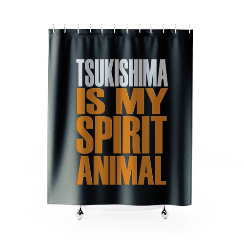 Tsukishima Is My Spirit Animal Shower Curtain