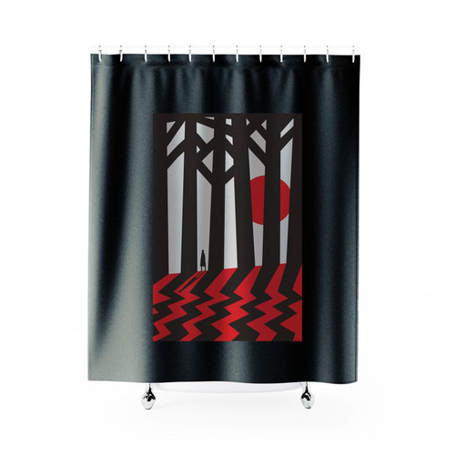 Twin Peaks' Dale Cooper Shower Curtain