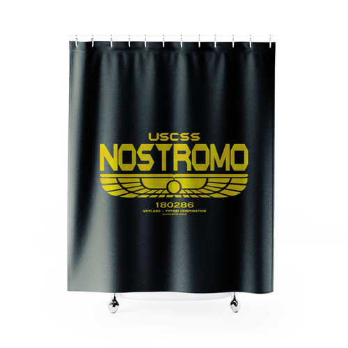 Uscss Nostromo Weyland Yutani Shower Curtain