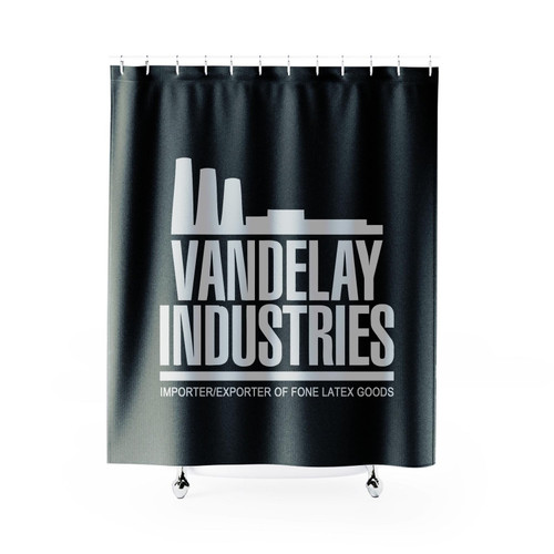 Vandelay Industries Latex Seinfeld Tv Shower Curtain