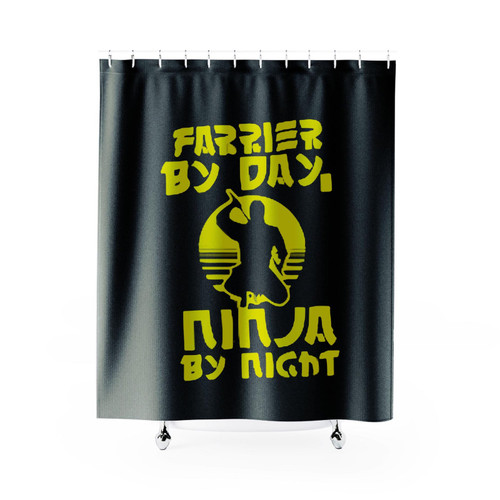 Vascular Surgeon By Day Ninja By Night Shower Curtain