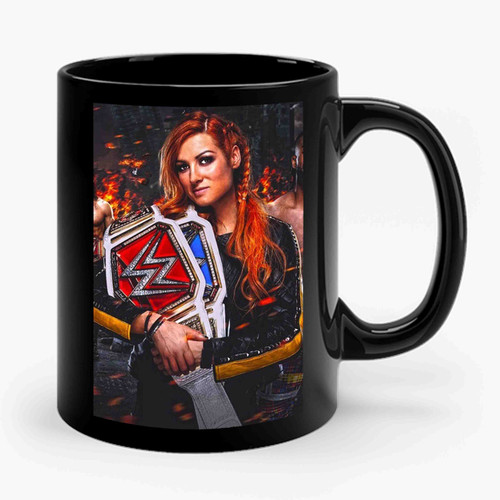 Becky Lynch Double Champion 1 Ceramic Mug