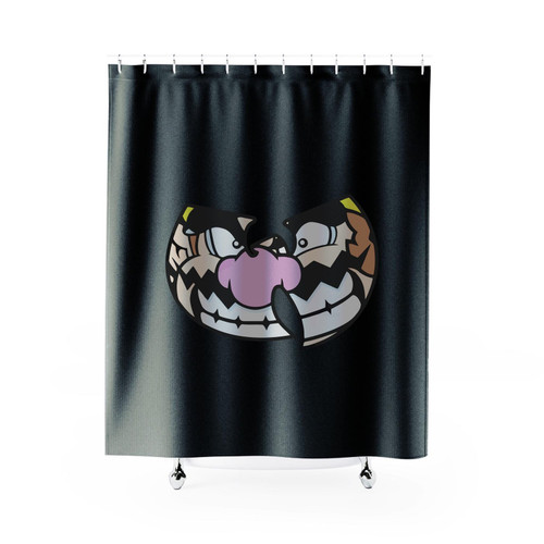 Wario Wu-Tang Clan Wario's World Super Mario Parody Shower Curtain