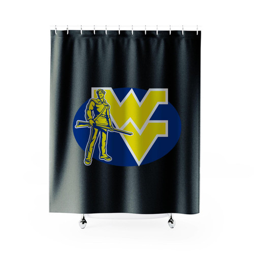 West Virginia Mountaineers Logo Shower Curtain