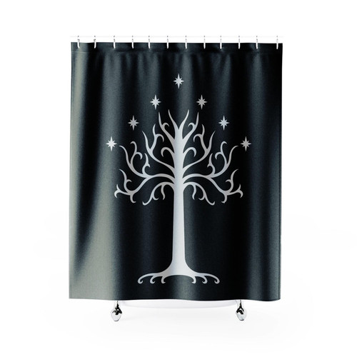 White Tree Of Gondor The Lord Of The Rings Shower Curtain