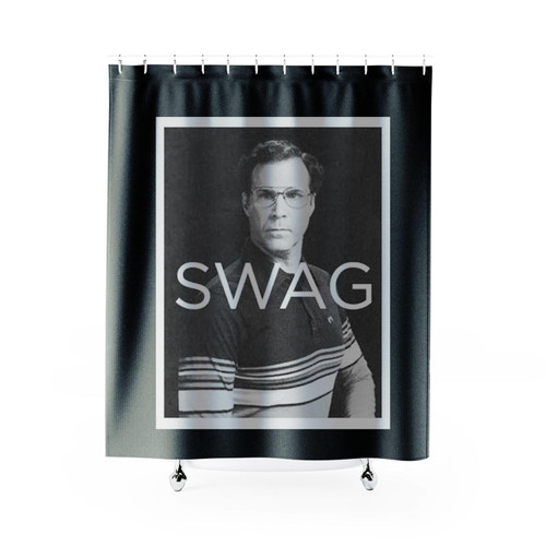 Will Ferrell Swag Shower Curtain