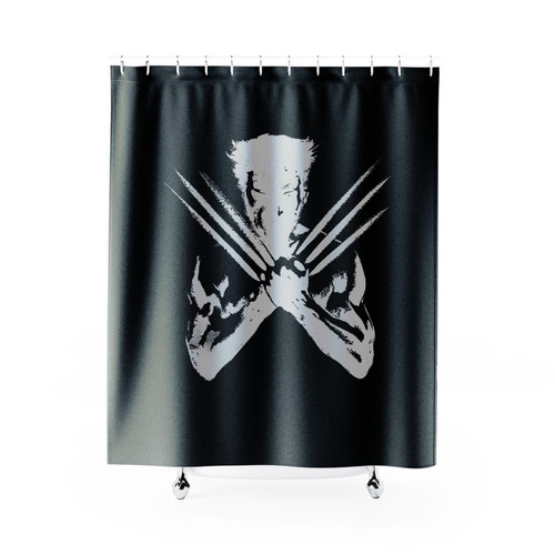 Wolverine Logan X-Men Japanese Shower Curtain