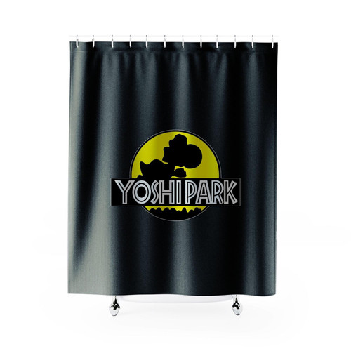 Yoshi Park Shower Curtain