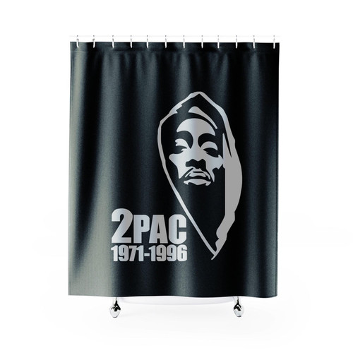2Pac 1971-1996 Only God Can Judge Me Shower Curtain