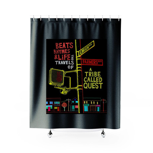 A Tribe Called Quest Beats Rhymes And Life Shower Curtain