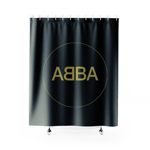 Abba Rock And Roll Band Shower Curtain