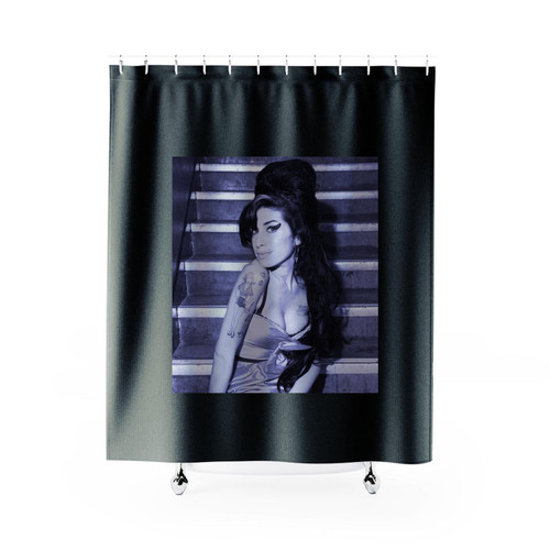Amy Winehouse Sexy Amy Jade Winehous Shower Curtain