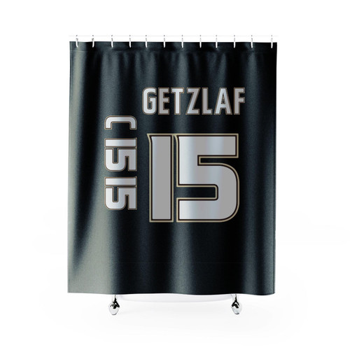 Anaheim Ducks #15 Ryan Getzlaf Jersey Shower Curtain