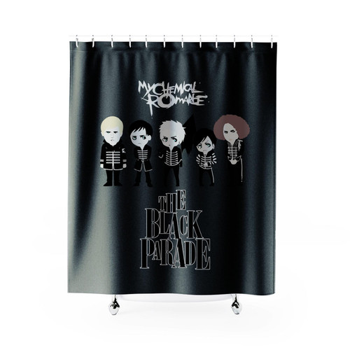 Anime My Chemical Romance Shower Curtain