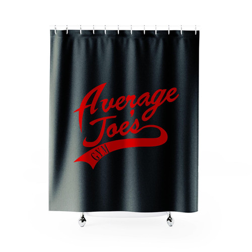 Average Joe's Gym Dodge Ball Shower Curtain