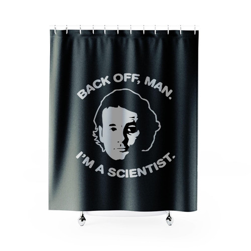 Bill Murray Ghostbusters Back Off Man I'm A Scientist 80S Movie Shower Curtain