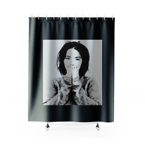 Bjork Debut Singer Electronic Pop House Music Shower Curtain