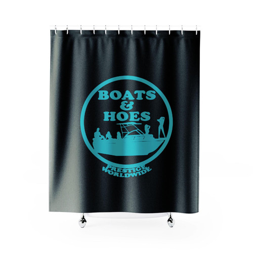 Boats And Hoes Prestige Worldwide Of Step Brothers Movie Tribute Shower Curtain