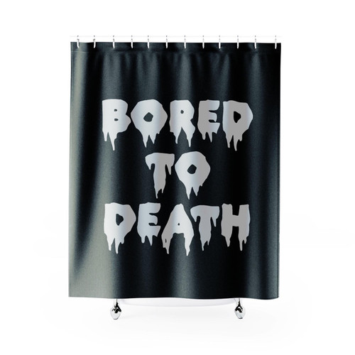 Bored To Death Shower Curtain