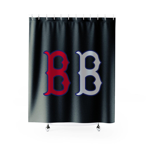 Boston Red Sox Logo Shower Curtain