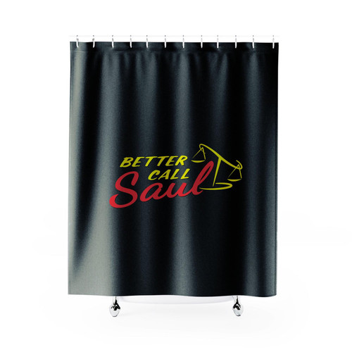 Breaking Bad Better Call Saul Logo Shower Curtain