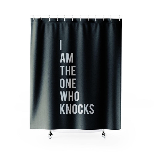Breaking Bad Walter I Am The One Who Knocks Shower Curtain