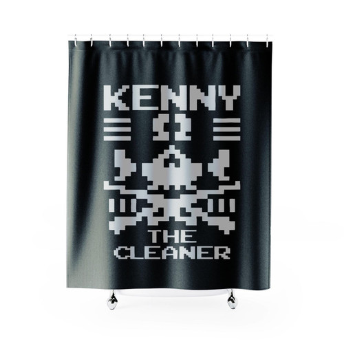 Bullet Club Kenny The Cleaner Shower Curtain