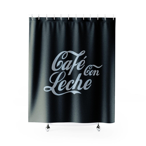 Cafe Con Leche Coffee Shower Curtain