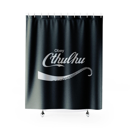 Call Of Cthulhu Coke Funny Shower Curtain