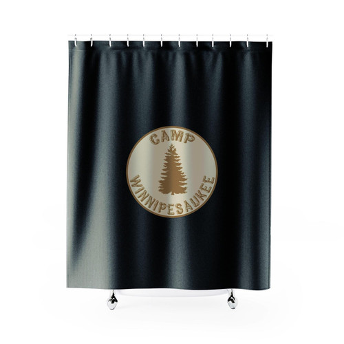 Camp Winnipesaukee Funny Justin Timberlake Jimmy Fallon Shower Curtain