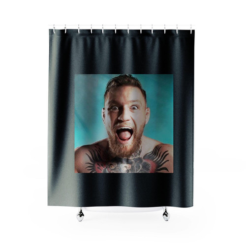 Conor Mcgregor Smile Shower Curtain