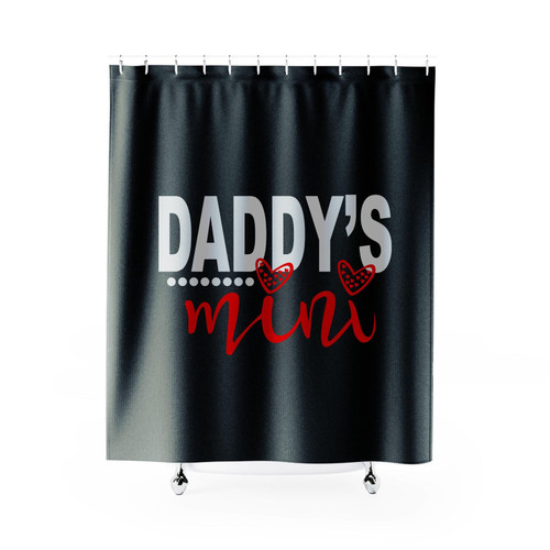 Daddy's Mini Shower Curtain