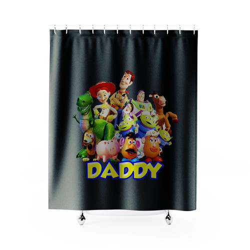 Daddy Toy Story Shower Curtain
