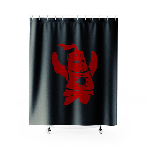 Dark Souls Praise Red Funny Shower Curtain