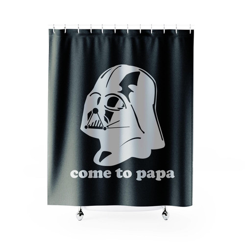 Darth Vader Come To Papa Shower Curtain