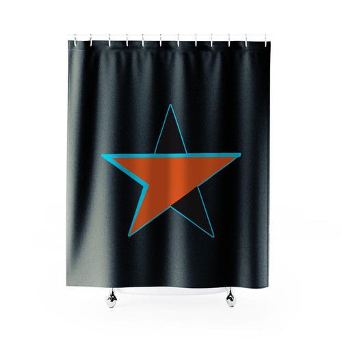 David Bowie Blackstar Shower Curtain