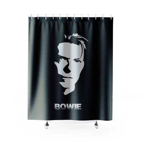 David Bowie Singer And Composer Shower Curtain