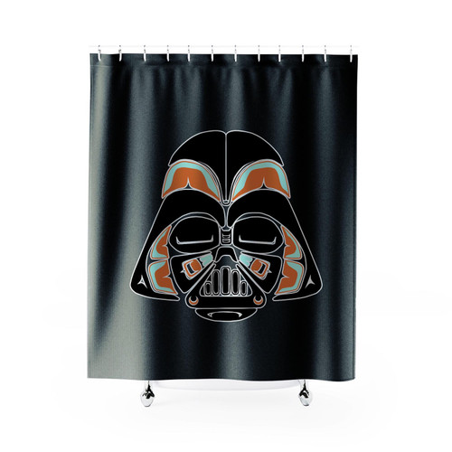 Death Mask Shower Curtain