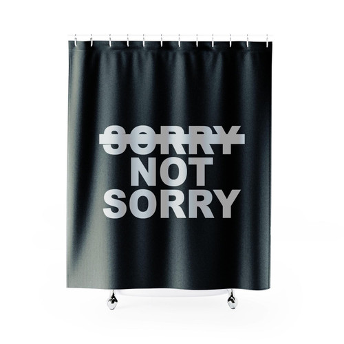 Demi Lovato Sorry Not Sorry Shower Curtain