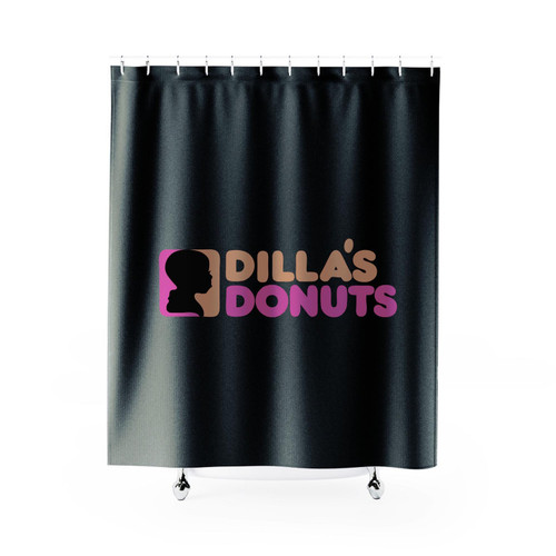 Dilla Donuts Dilla's Donuts Shower Curtain