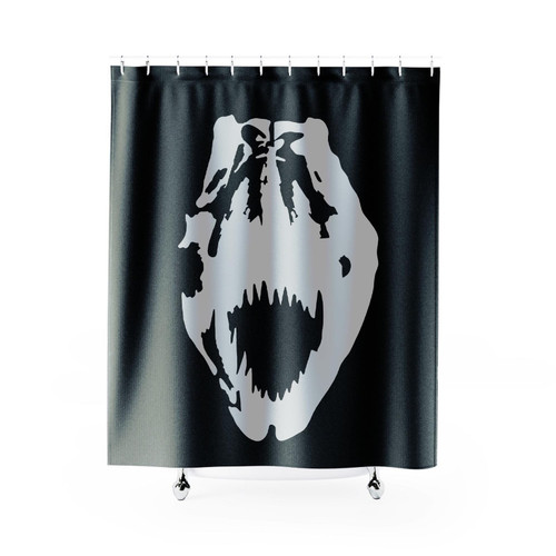 Dinosaur T Rex Angry Shower Curtain