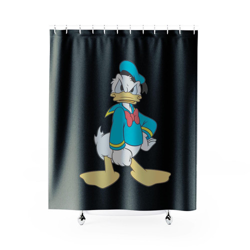 Disney Men's Donald Duck Angry Shower Curtain