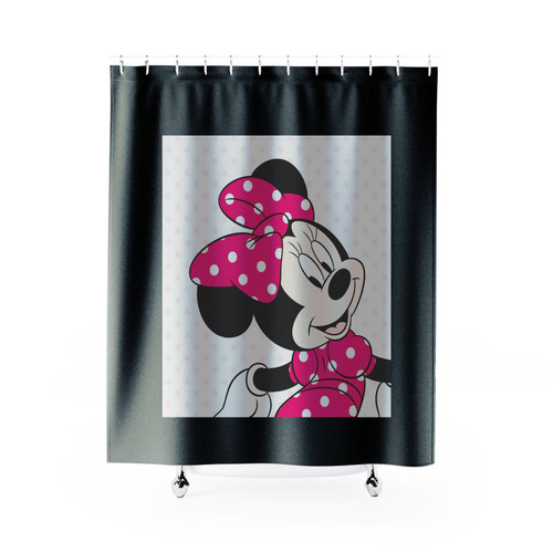 Disney Minnie Mouse Mickey Cute Shower Curtain