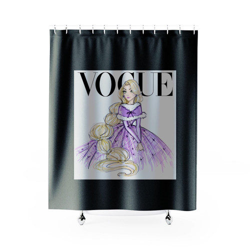 Disney Princess Rapunzel Vogue Shower Curtain