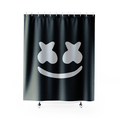 Dj Marshmallow Logo Shower Curtain