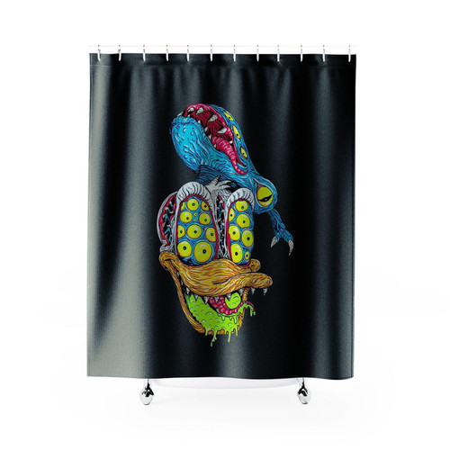 Donald Duck Monster Disney Shower Curtain